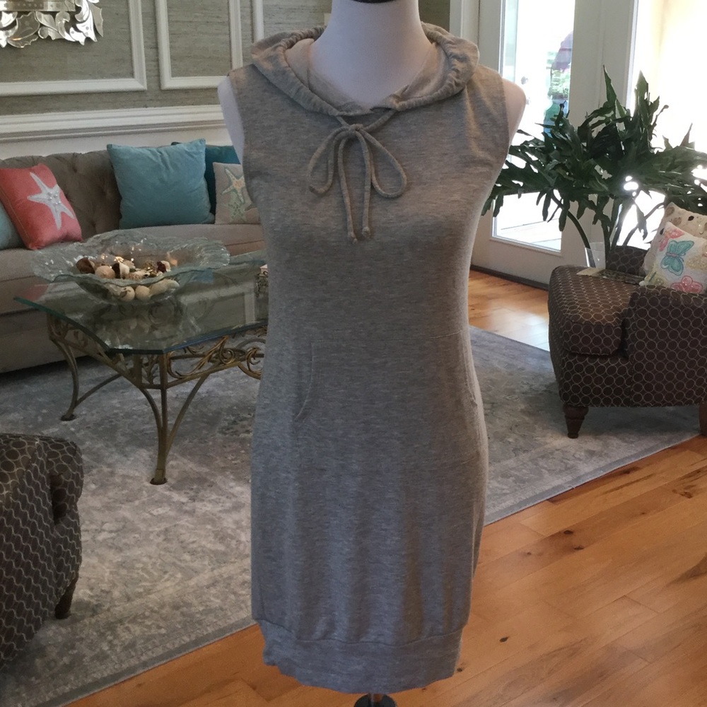 ❗PRICE DROP French Terry Hoodie Dress was $14